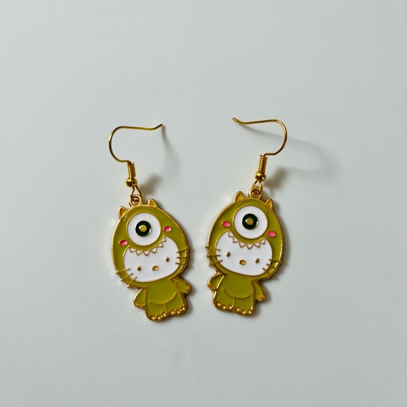 Any 2 For 15✨Hello kitty X Monsters Inc. drop earrings - Picture 3 of 14